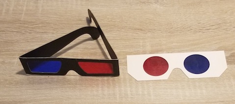 paper 3D glasses
