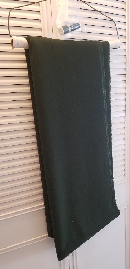 Hunter green fabric