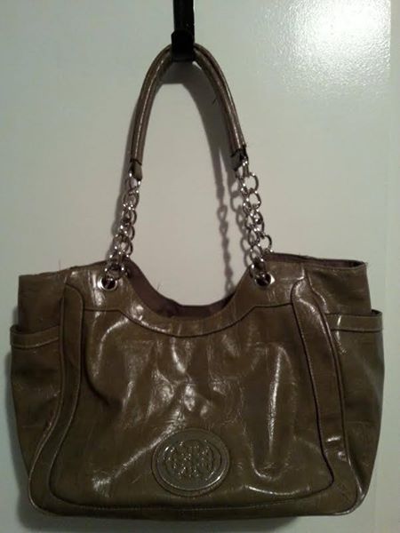 Brown Pleather bag