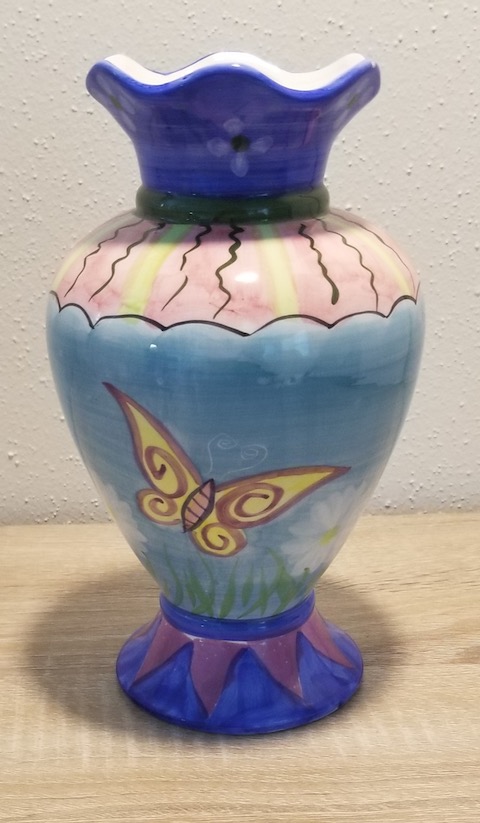 Butterfly vase