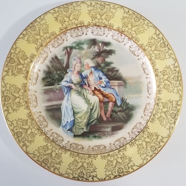 German plate