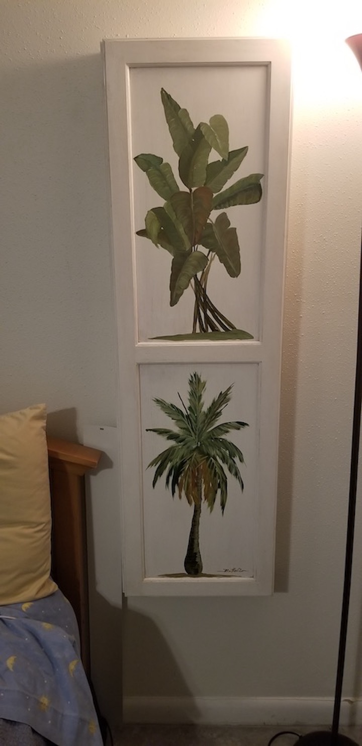 Palm tree art