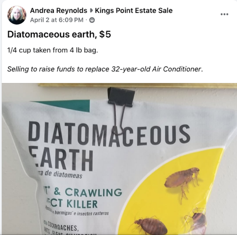 DIATOMACOUS EARTH $5