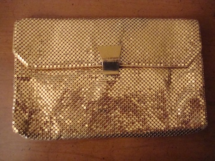 PurseGoldMesh