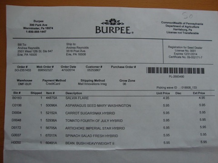 Burpeeinvoice